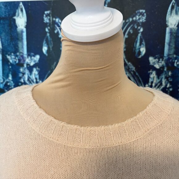 RAILS Perci Cashmere Alpaca Wool Intarsia Knit Fruit Sweater Ivory Crewneck M - Picture 10 of 11